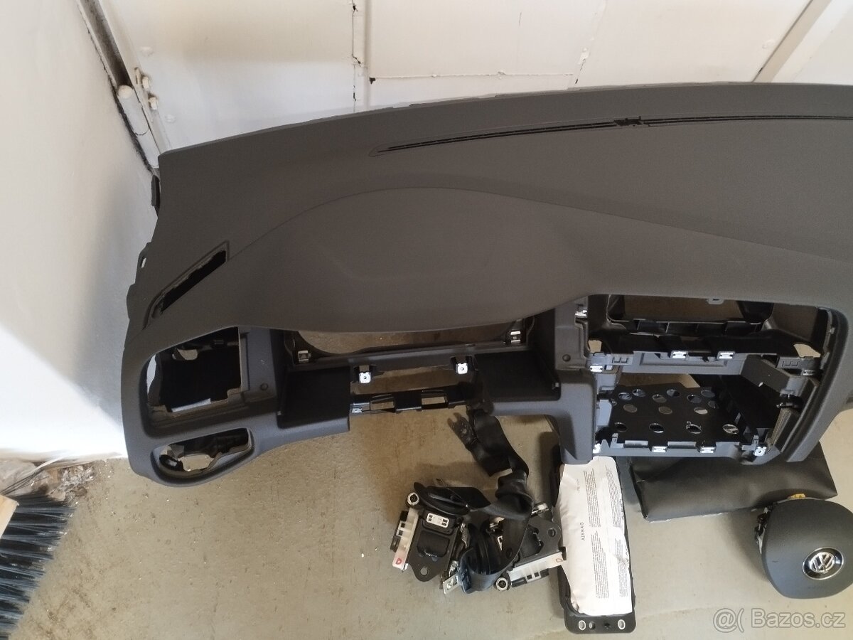 Airbagová sada Volkswagen golf 7 s novou deskou