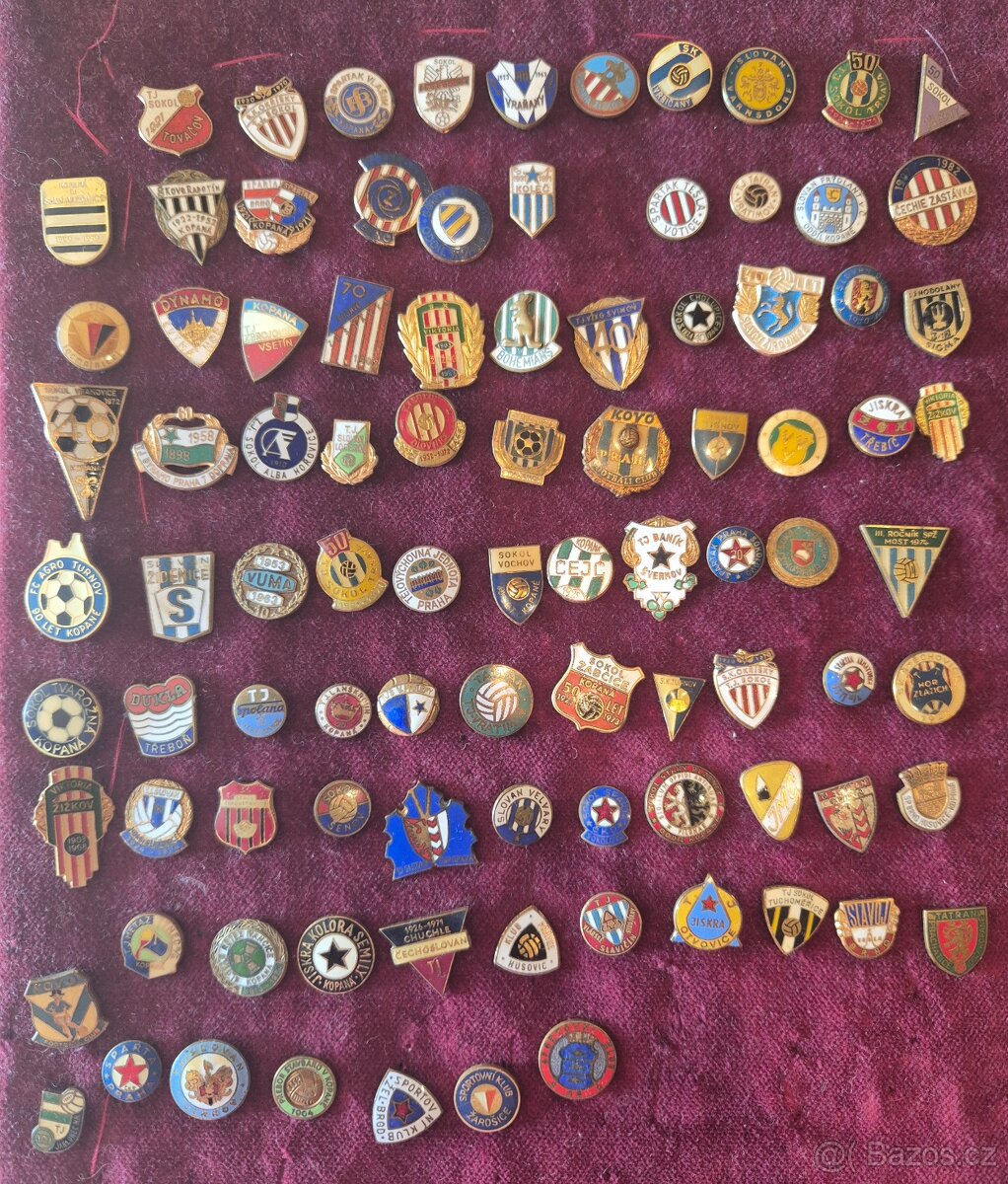 Predam stare fotbalove odznaky Ceske a Slovenske - 3