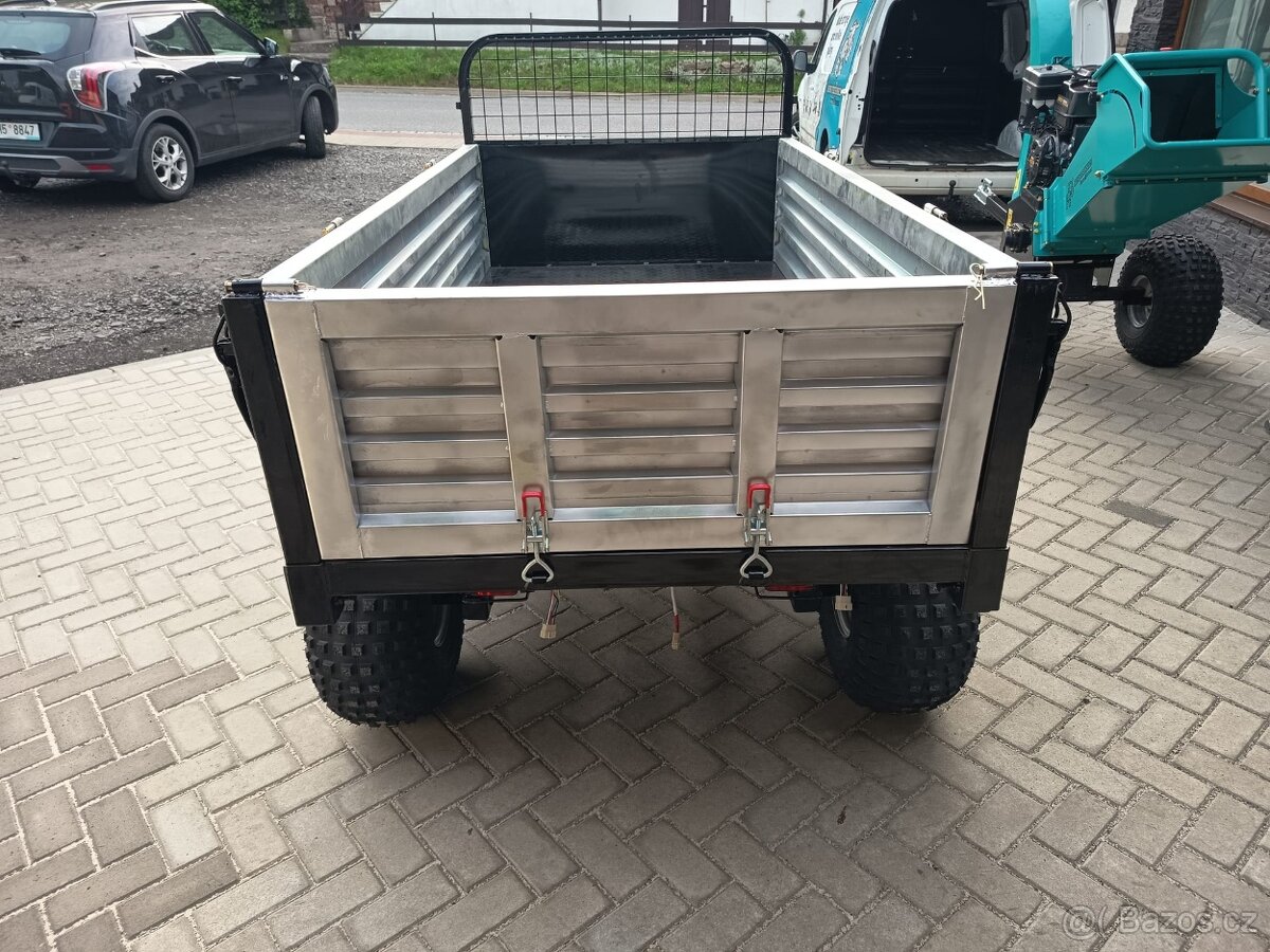 Hydraulický vozík za čtyřkolku 1.000kg - 3