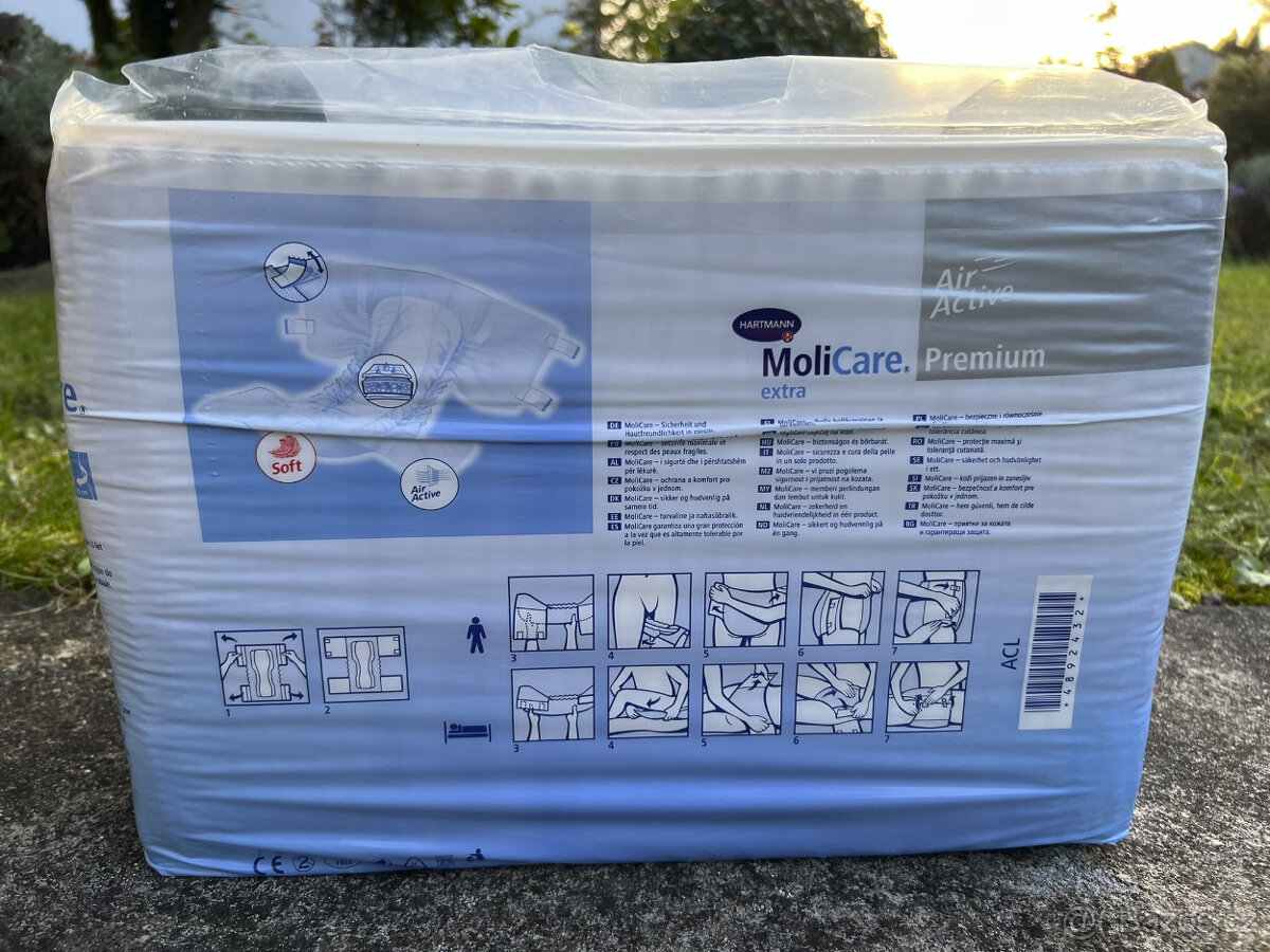 MoliCare Extra Medium (vel. M) - Inkontinenční plenky - 3