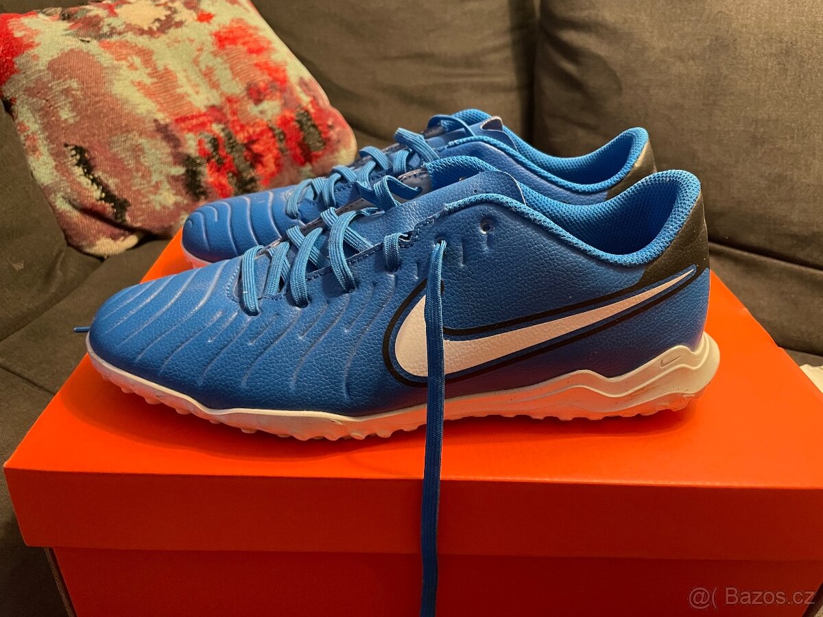 Kopačky Nike modré - nové Velikost 42,5 - 3