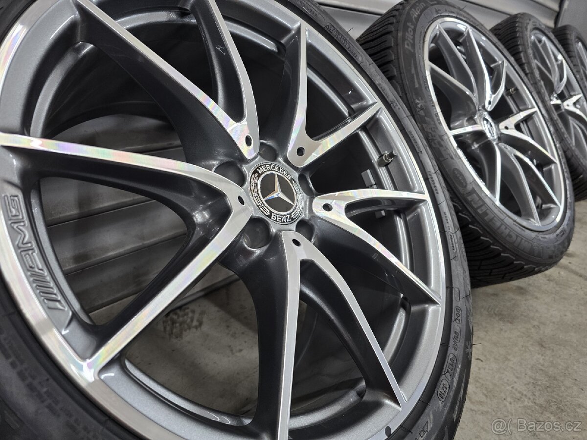 ❄️Nová zimní sada ALU kol Mercedes Benz E AMG R19❗❗❗ - 3