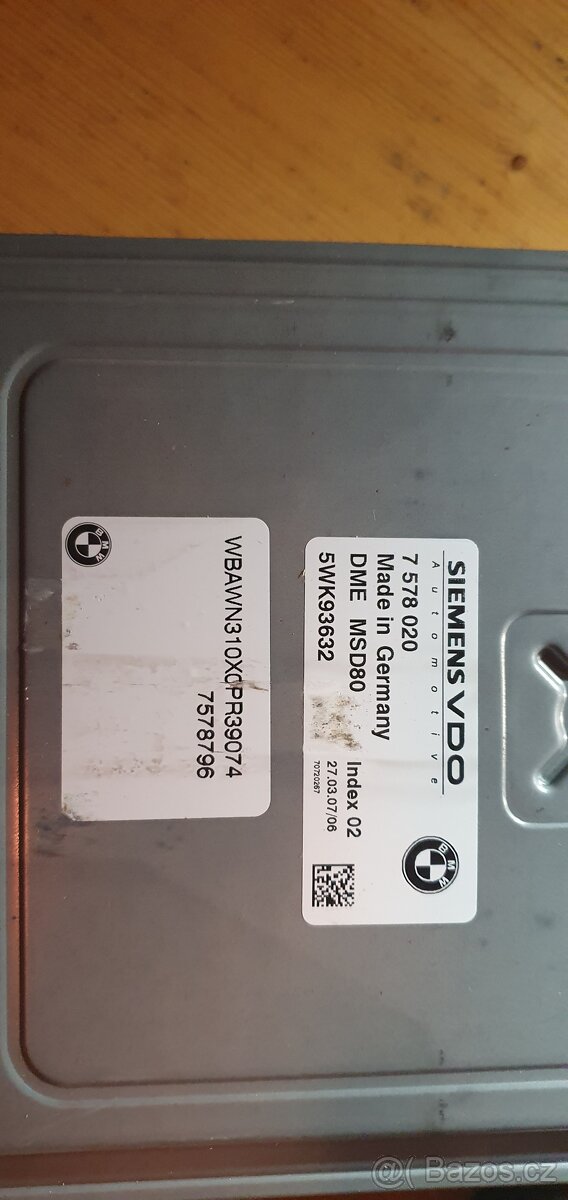 Bmw n53 Dme Cas ,ecu, řídící jednotka - 3