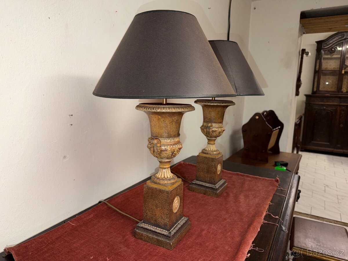 Starožitné párové lampy - 3