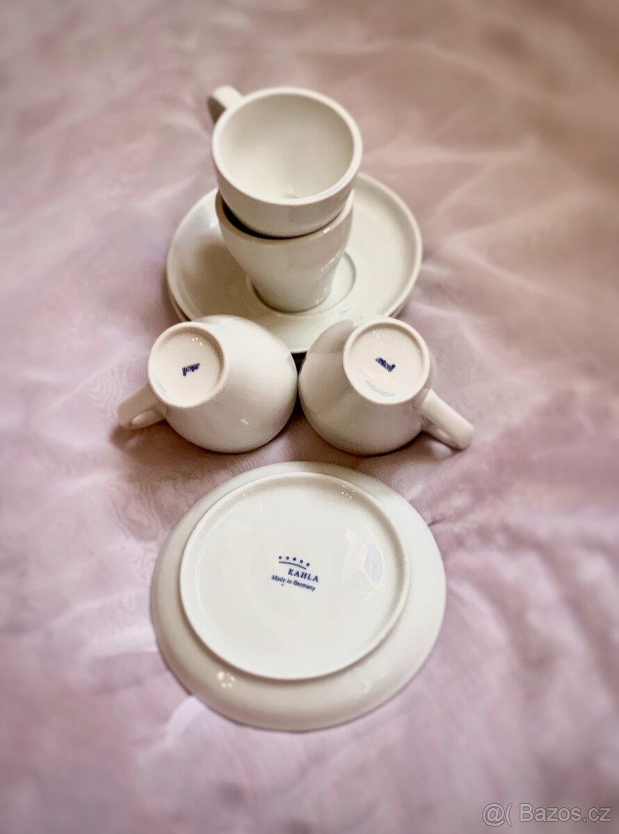 Kahla porcelánový servis– 6 šálků + 6 podšálků - 3