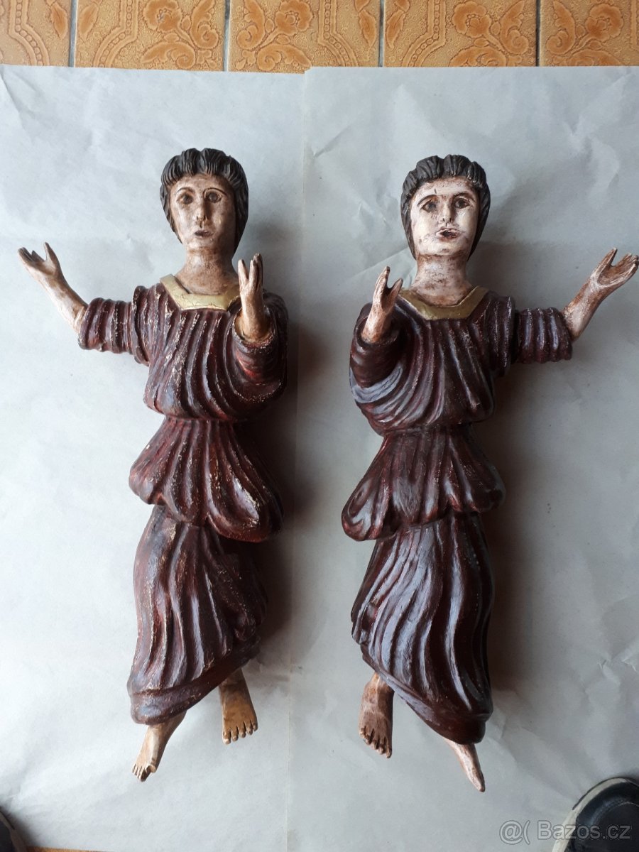 Dvě lidové sošky - 3
