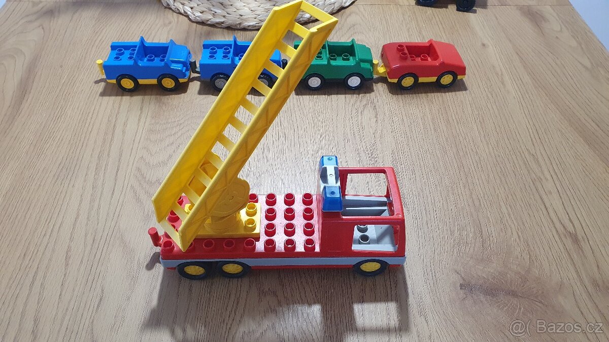 Lego Duplo auta, traktory, hasičské auto - 3