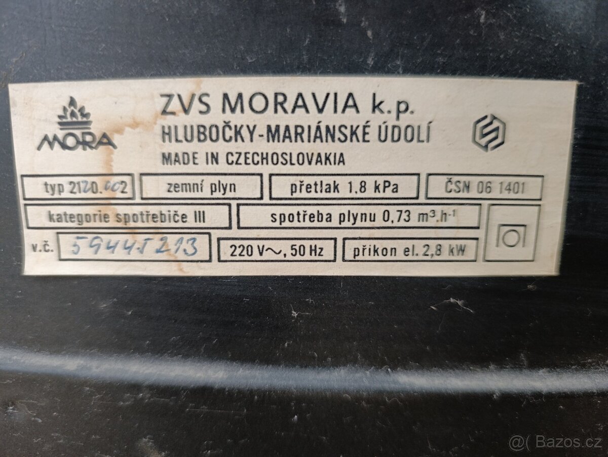 Plynový sporák - 3