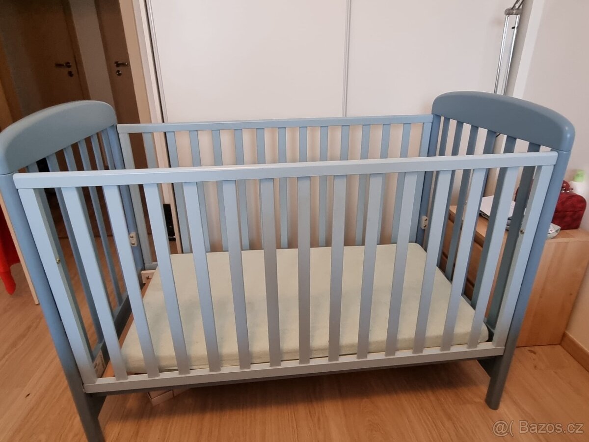 Prodám dětskou postýlku zn. Mibb - 3