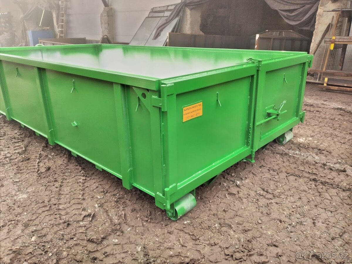 Prodám hákový suťový kontejner AVIA 8m3 - 3