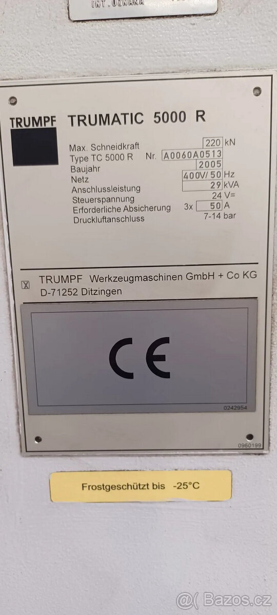 vysekávací lis TRUMPF Trumatic 5000 R - 3