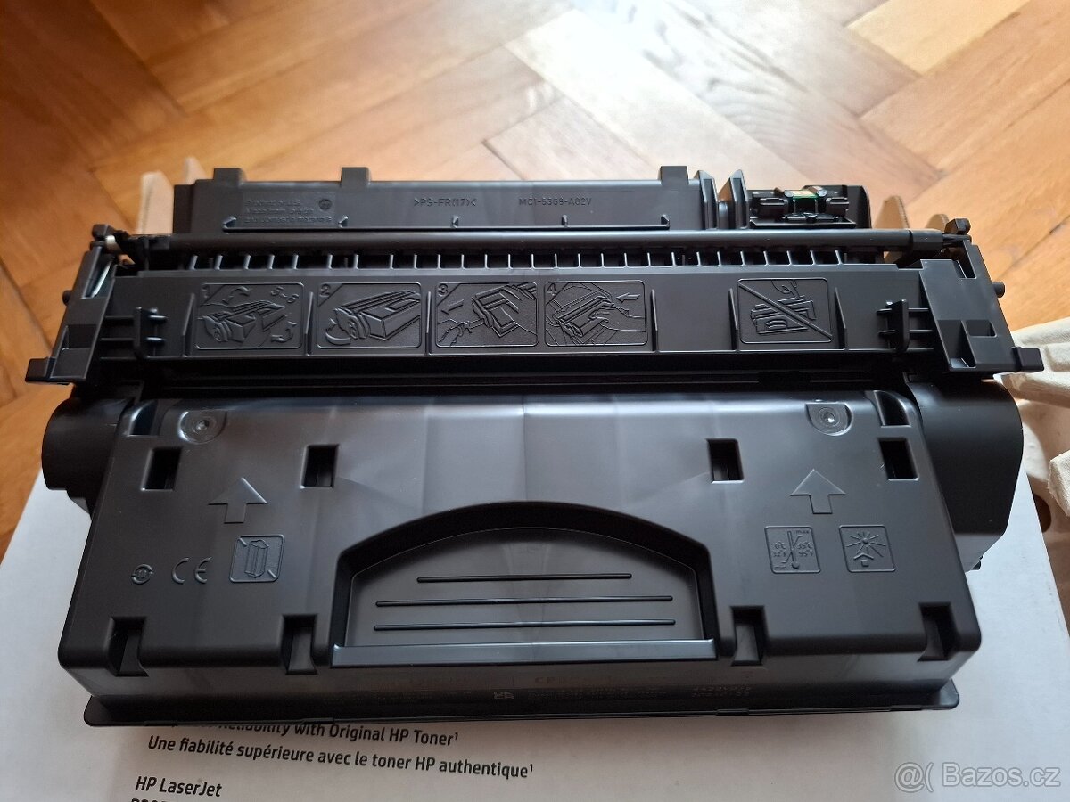 HP CE505X Toner cartridge - originál - 3