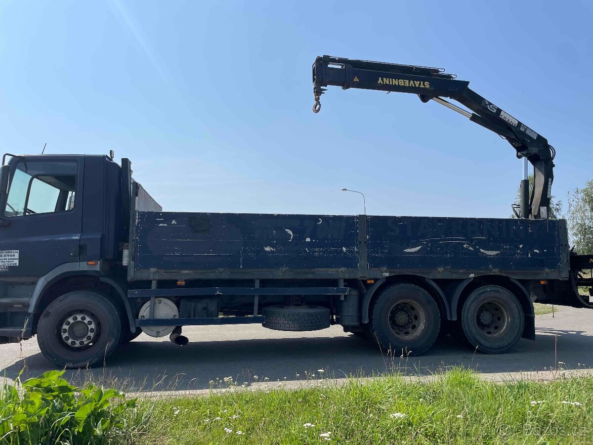 Daf CF85.430 6x2 + hydraulická ruka HIAB 144B-2CL - 3