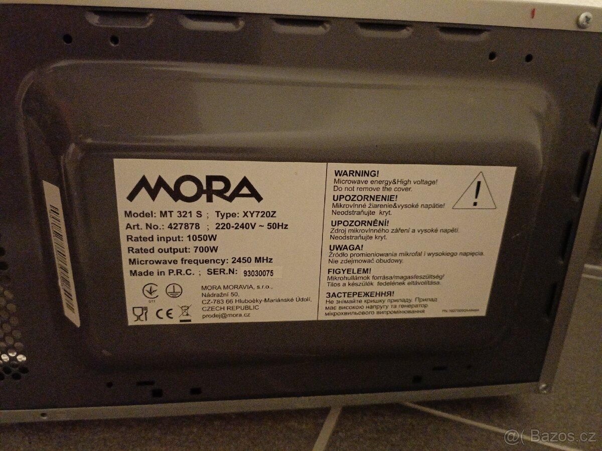 Mikrovlnná trouba Mora - 3