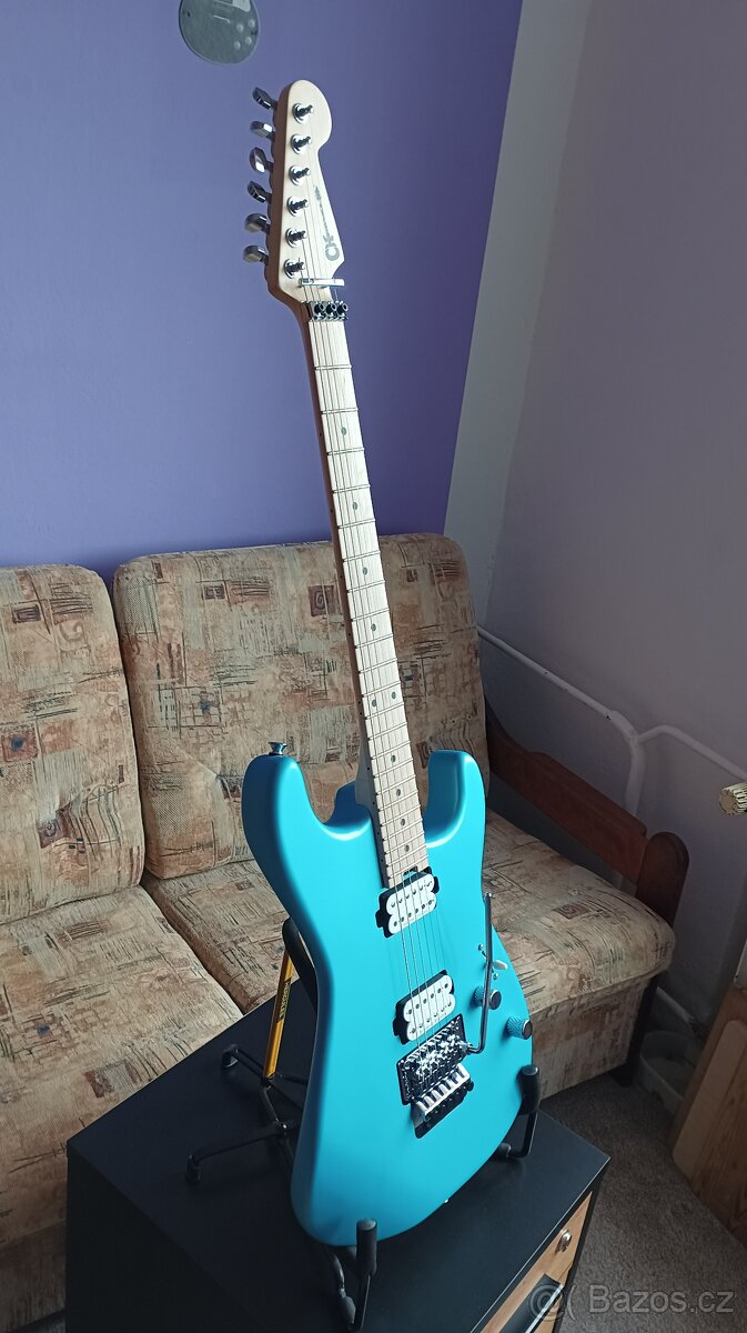 Charvel Pro-Mod San Dimas Style 1 HH FR M Matte Blue Frost - 3