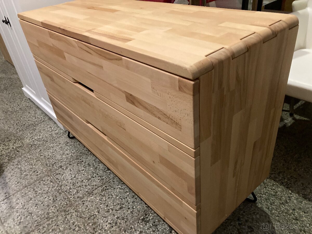 Buková Komoda/Prádelník z masívu Atlanta - 3