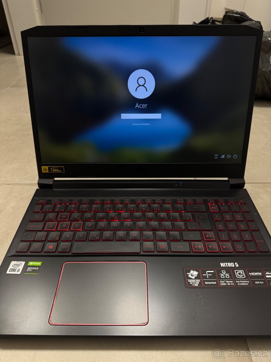 Acer Nitro 5 i5 10300h, GTX 1650, RAM 32GB - 3