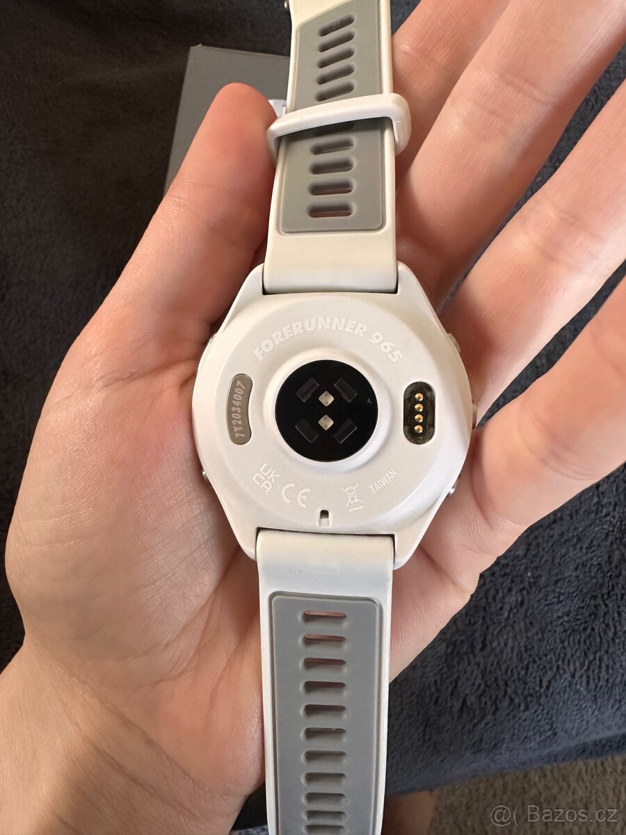 Garmin Forerunner 965 Whitestone/ Powder Gray - 3