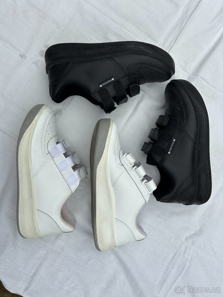 2 páry sportovních polobotek Prestige vel. 38 výborný stav - 3