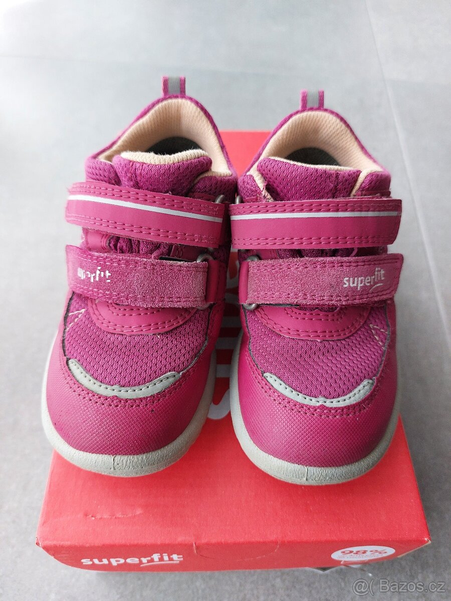 Dívčí celoroční obuv Superfit v. 23 růžová - 3