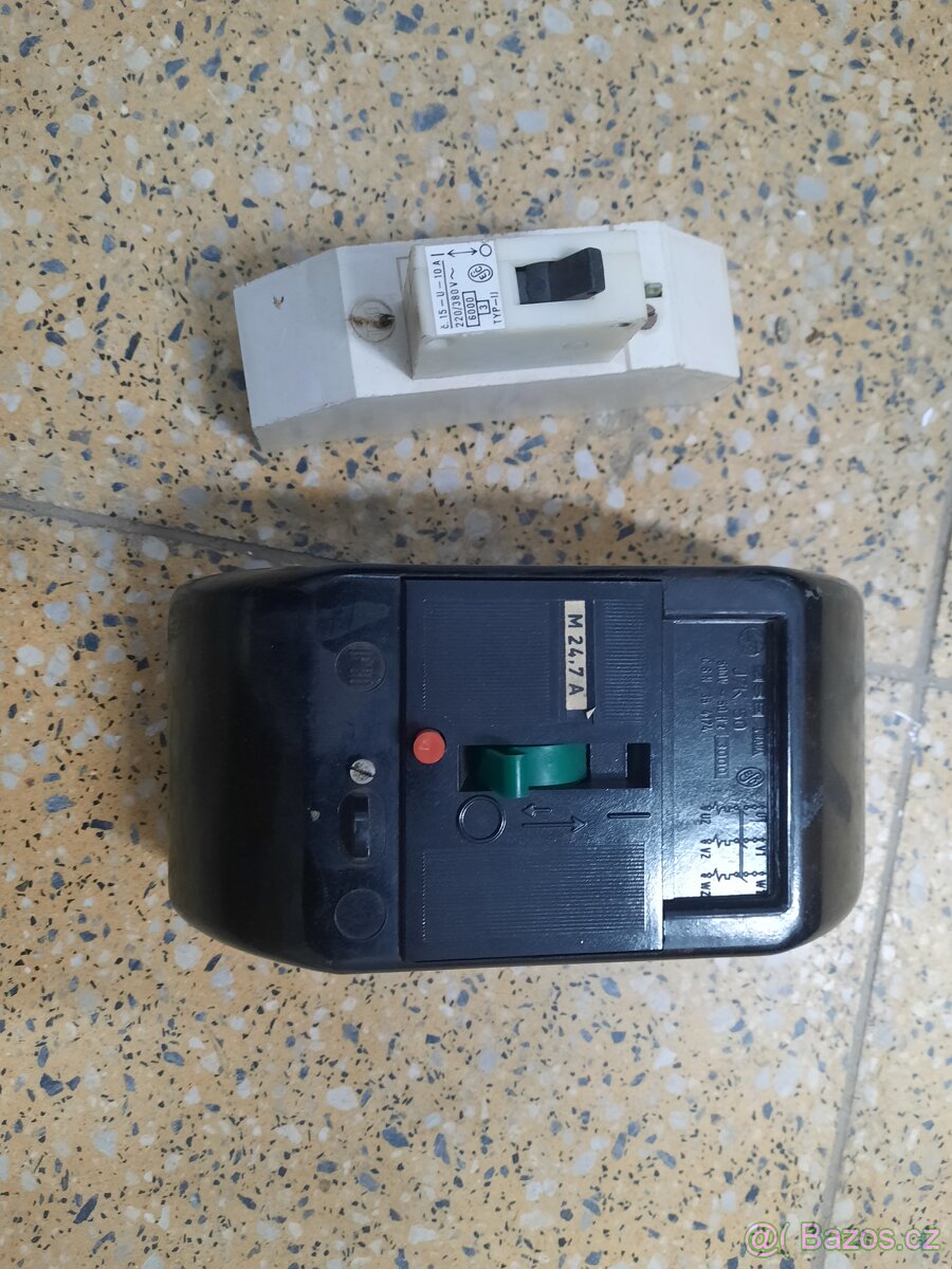 Retro jistič, vypínač - 3