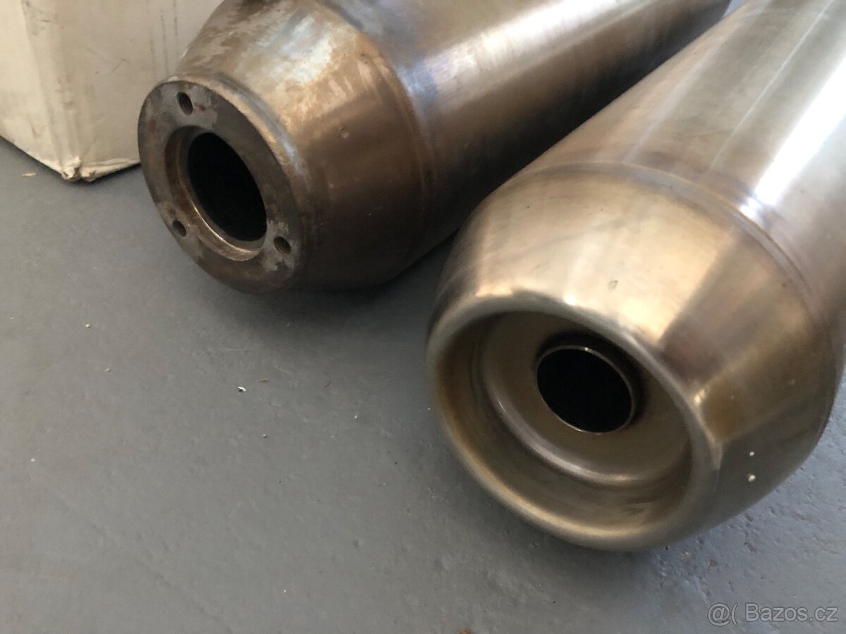 Originální výfuky KTM LC8 Adventure S, minimálně jeté - 3