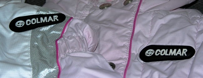 241 - Značkový dívčí zimní komplet COLMAR vel. 24-36 měsíců - 3