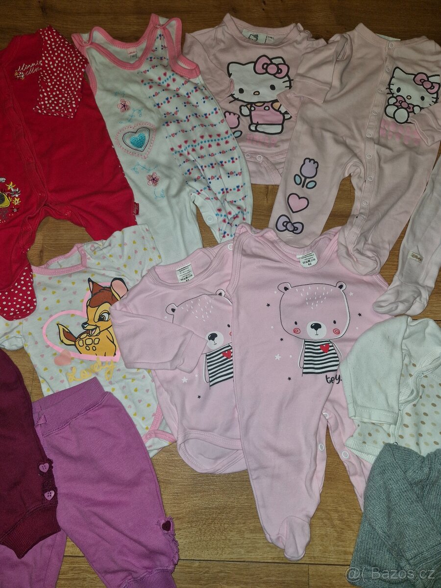Set oblečení 0-7 měsíců celkem 25 ks - 3