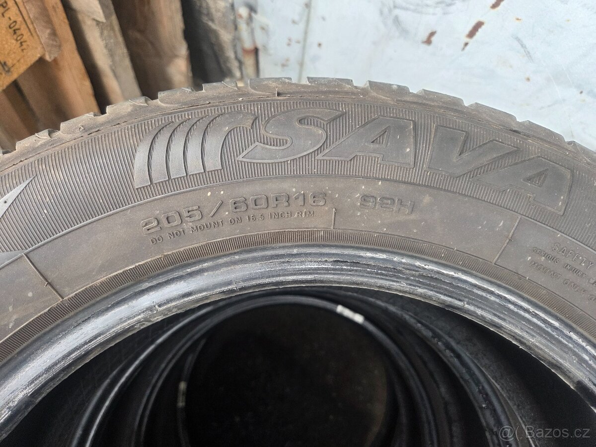 Sava 205/60 r16 - 3