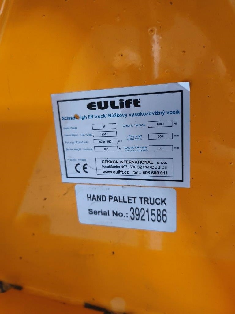 Prodám nůžkový paletový vozík - 3