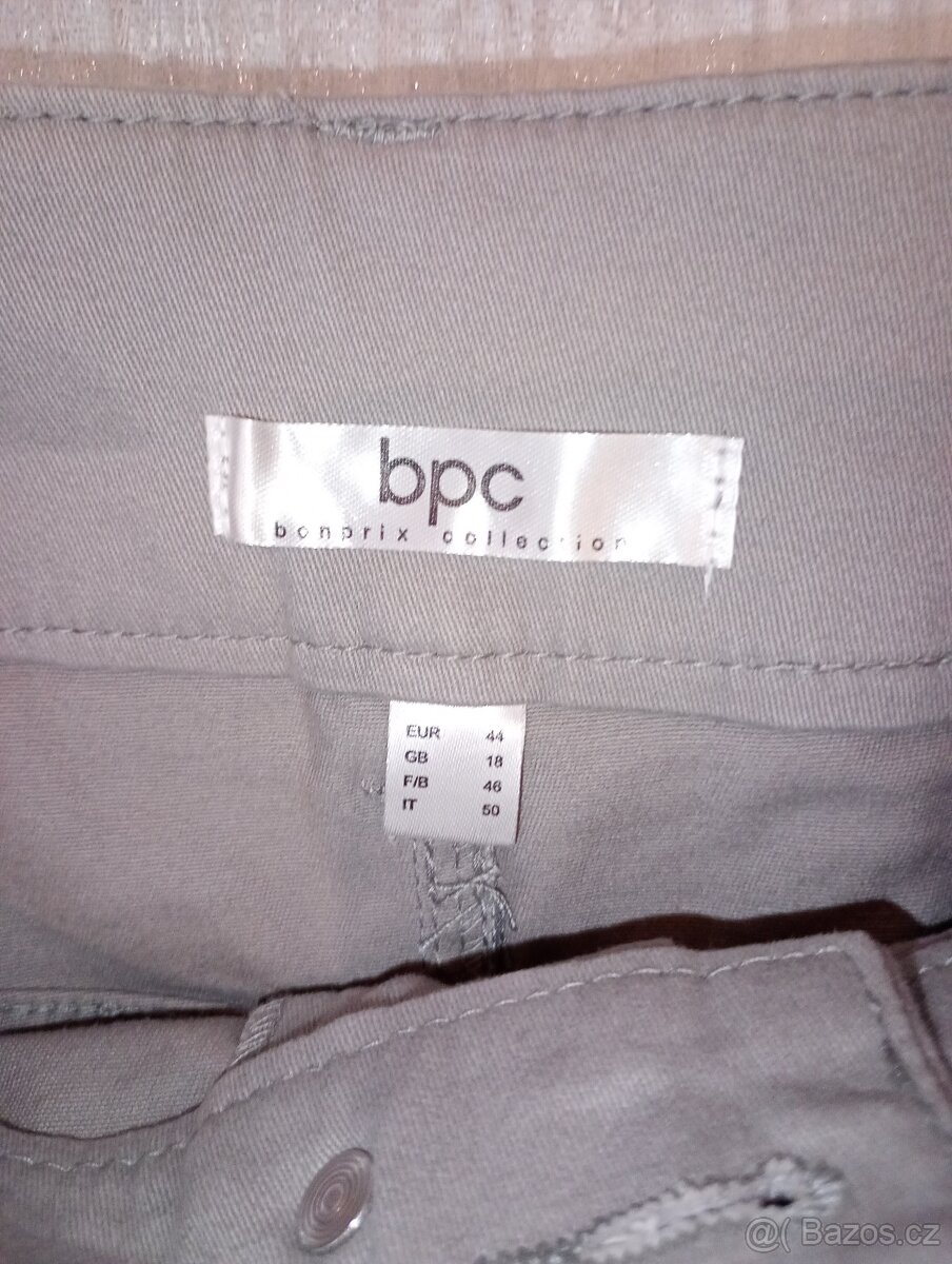 Šedá nová džínová sukně BPC vel.44 - 3