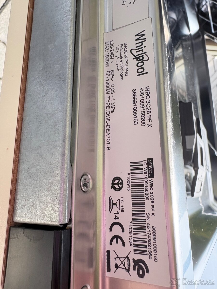 Whirpool vestavena 90 cm - 3