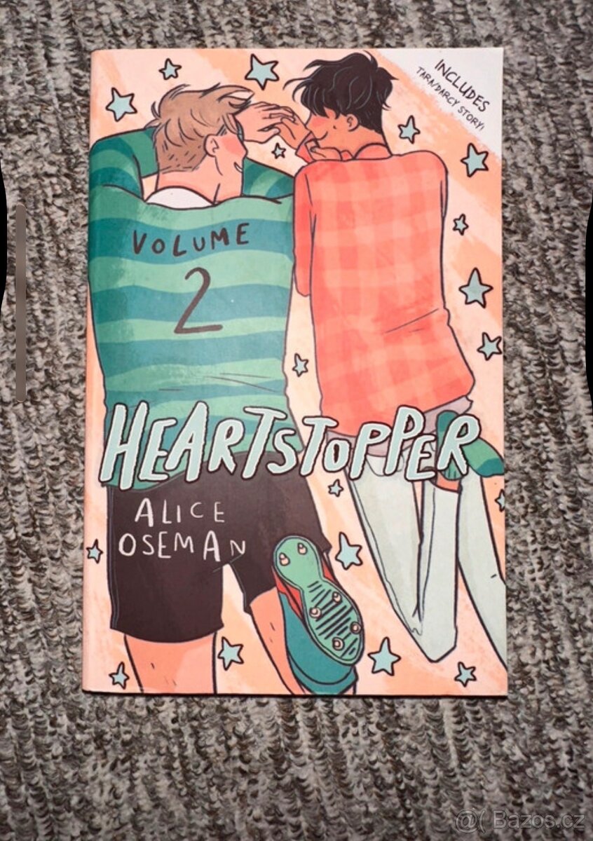 sada komiksové série Heartstopper - 3