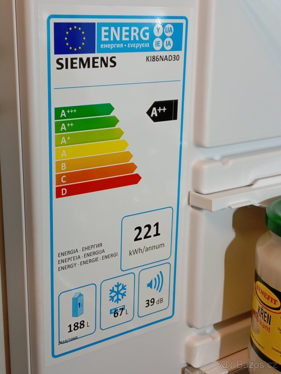 Lednice Siemens KI86NAD30 - 3