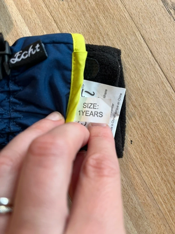 Nové zimní rukavice Echt - 3