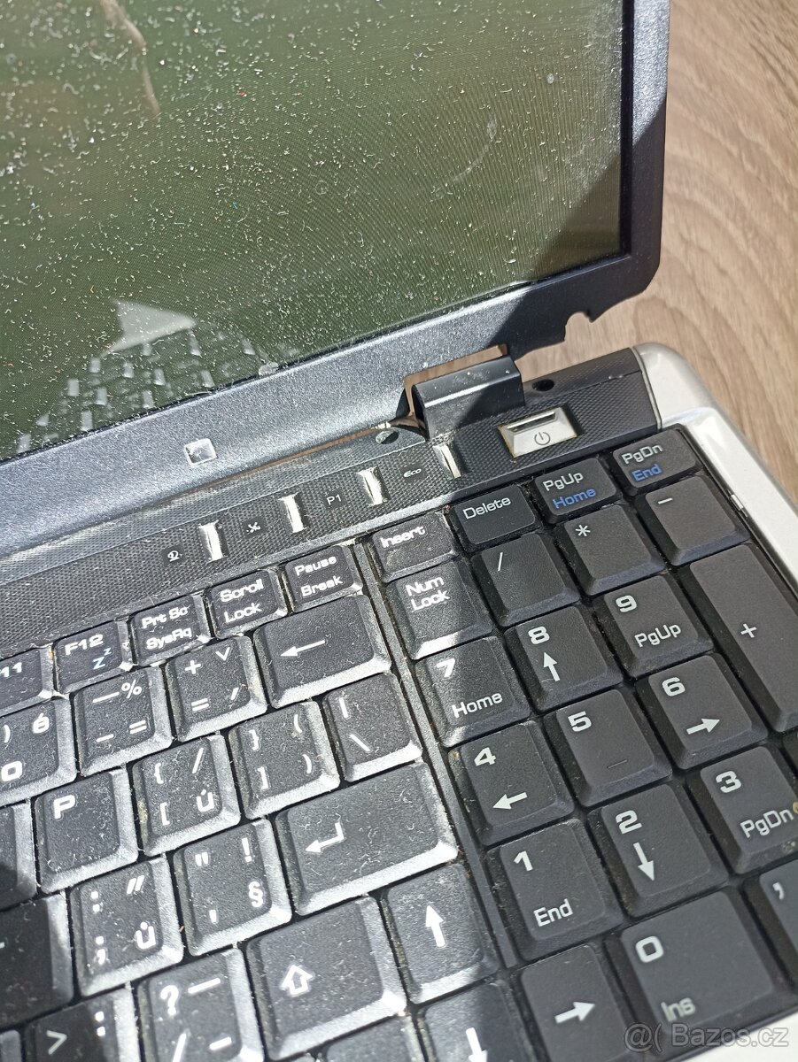 Funkční notebook MSI CX600 na náhradní díly - 3