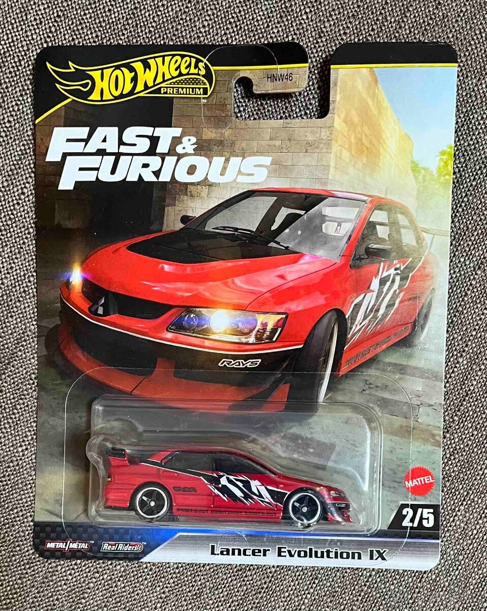 Hot wheels Mitschubishi Lancer Evolution - 3