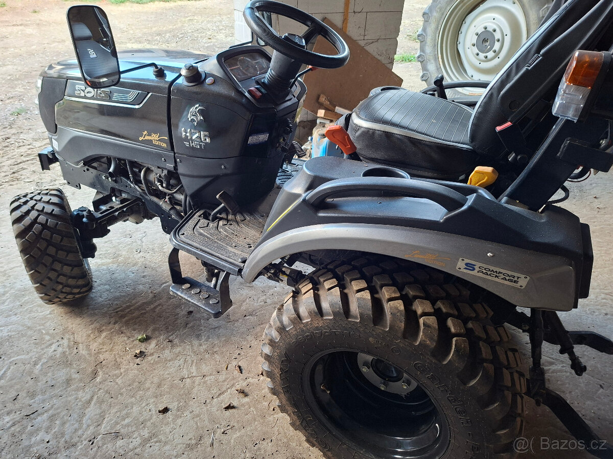 Prodám malotraktor solis H26hts - 3