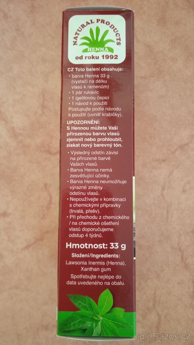 Nová Henna na vlasy - 3