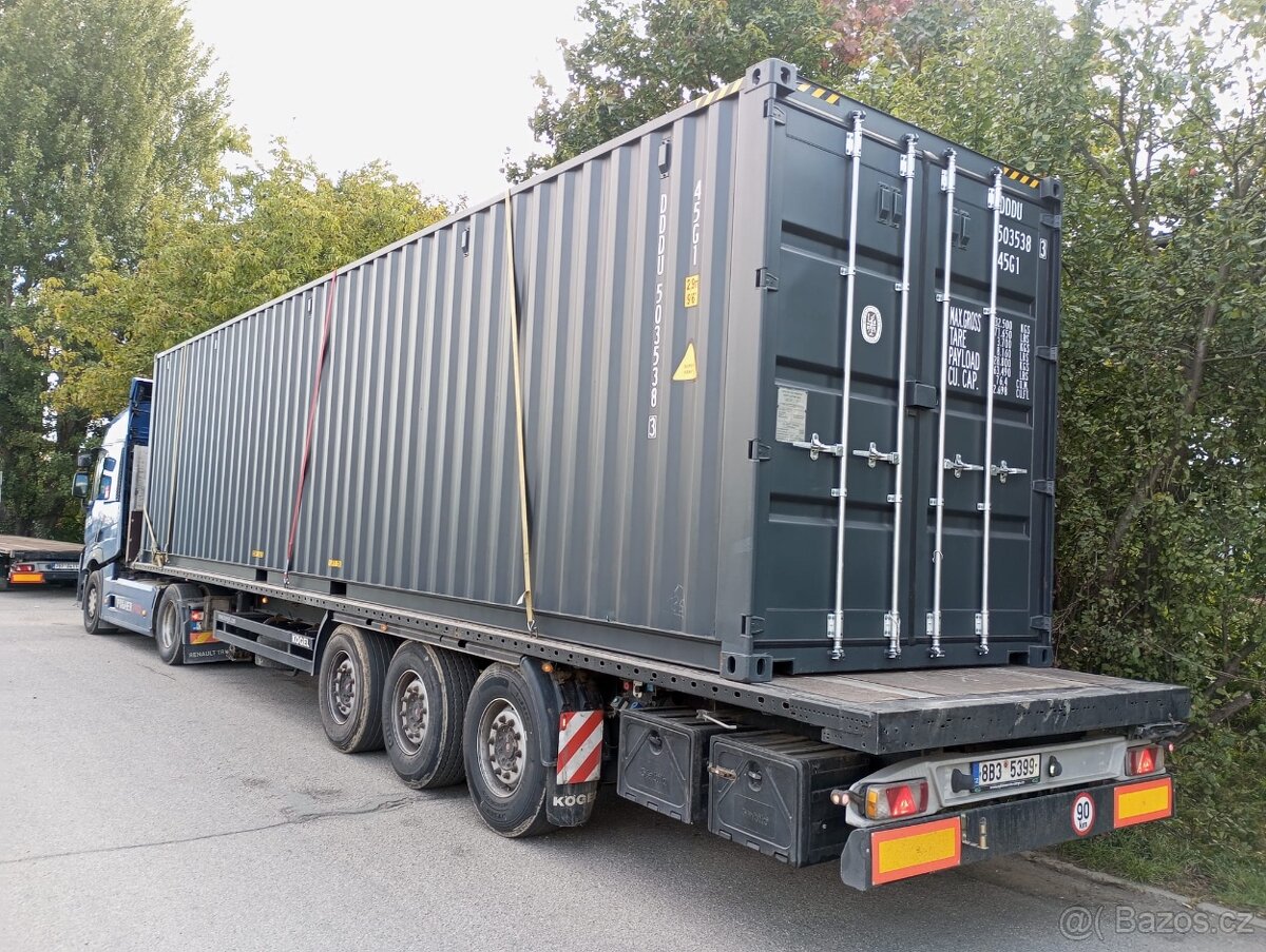 Lodní kontejner 40'HC (12m) NOVÝ antracit - 3