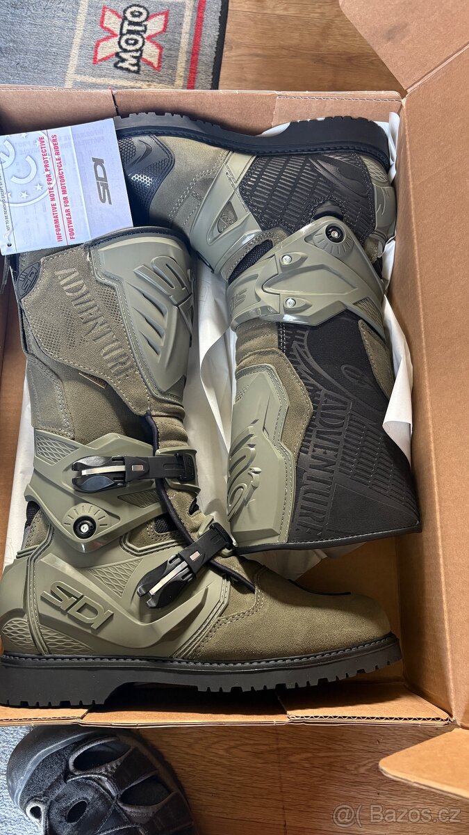 Boty Sidi Adventure Gore 2 Tobaco,military,black - 3