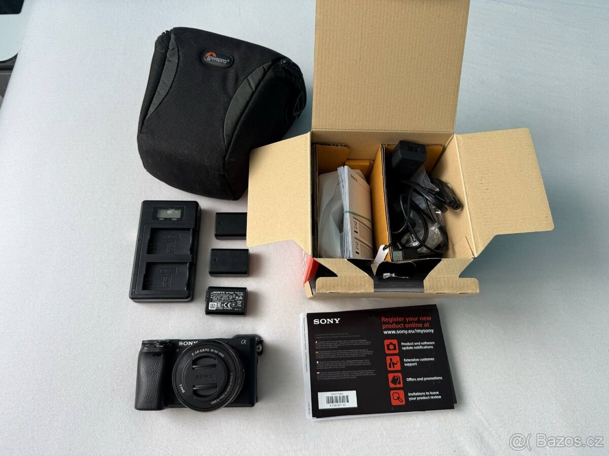 Sony a6400 + objektiv 16-50mm f3.5-5.6 - 3
