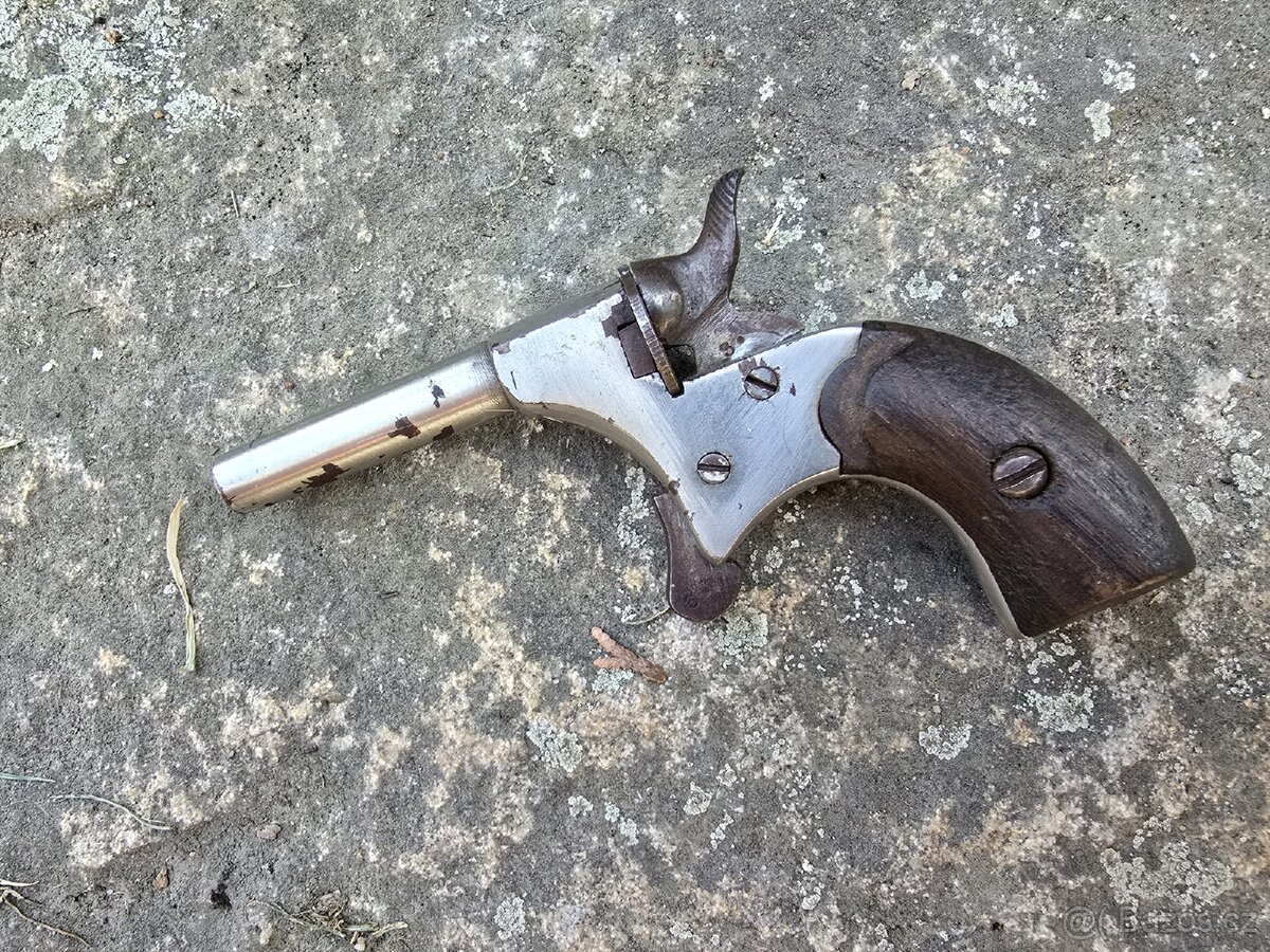 Krásná historická malá flobertka/ ptačnice 6mm - 3