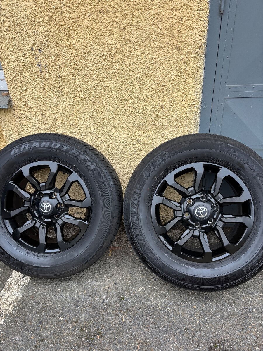 Alu kola Land Cruiser 150 včetně pneu