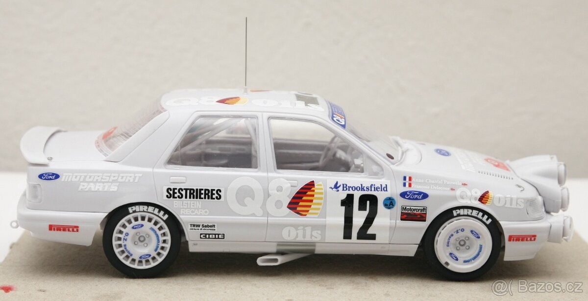 FORD SIERRA COSWORTH 4x4 - hotový model (1:24) - 3