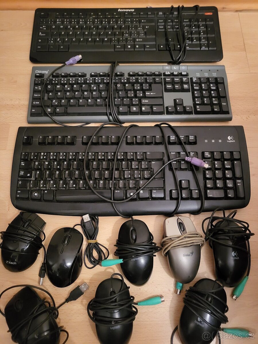 Klávesnice a myši - 3