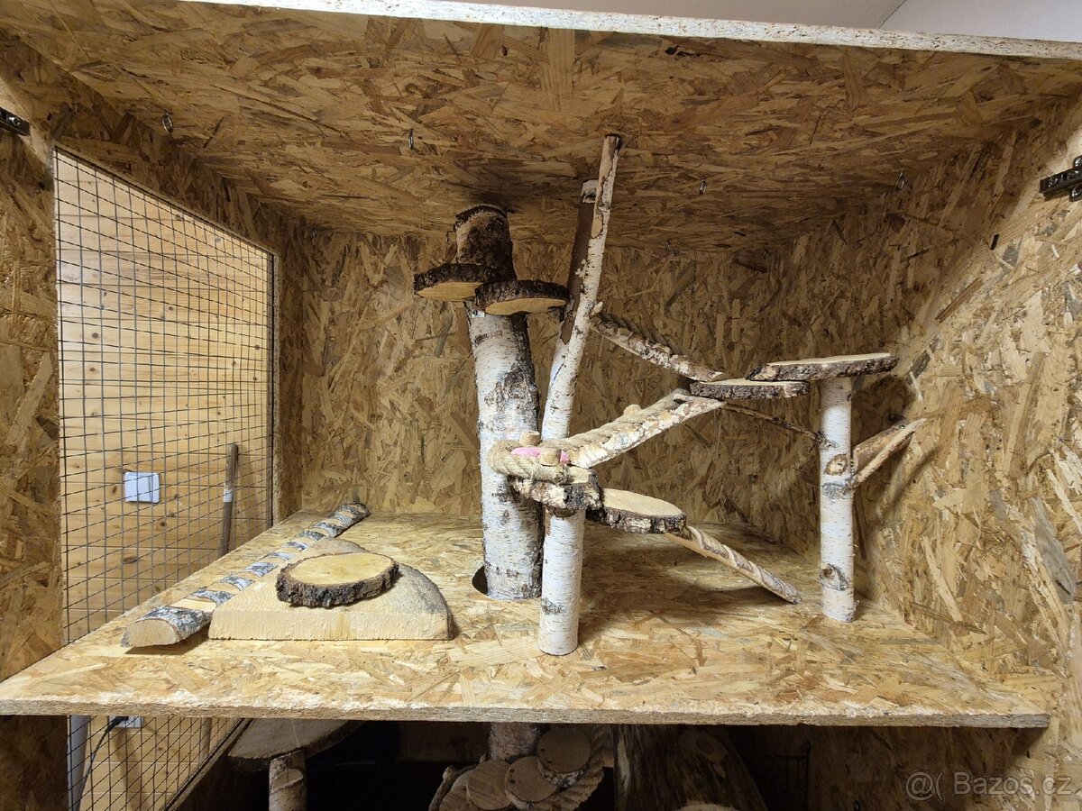 Klec pro činčily, osmáky (hlodavce) - 3