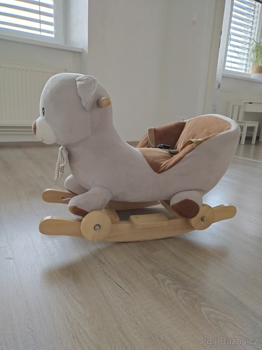 houpací/jezdící medvídek pro děti - 3