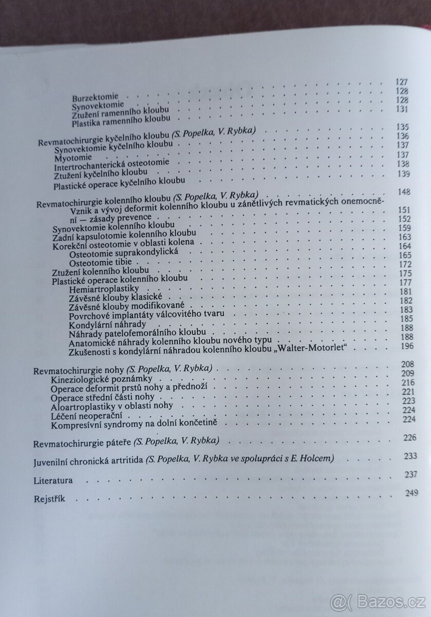 Revmatochirurgie - 3