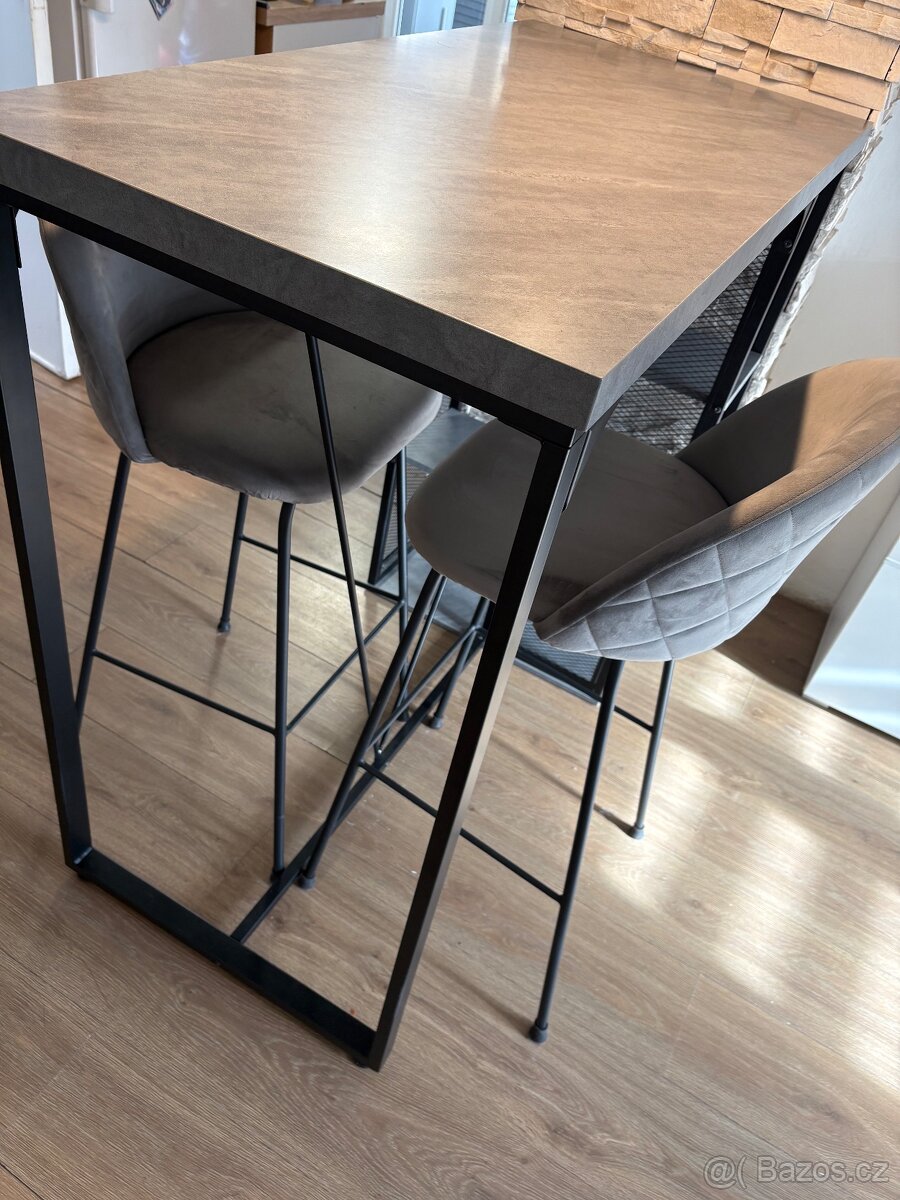 Barový stůl a židle - 3